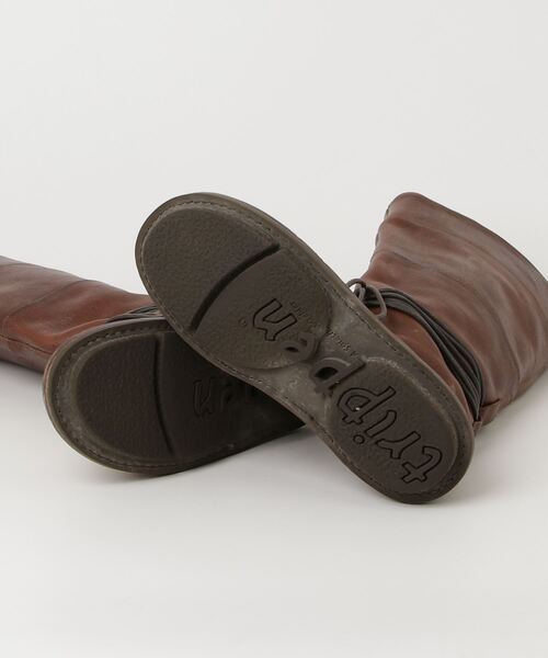 trippen（トリッペン） ロングブーツ 38 ブラウン レディース