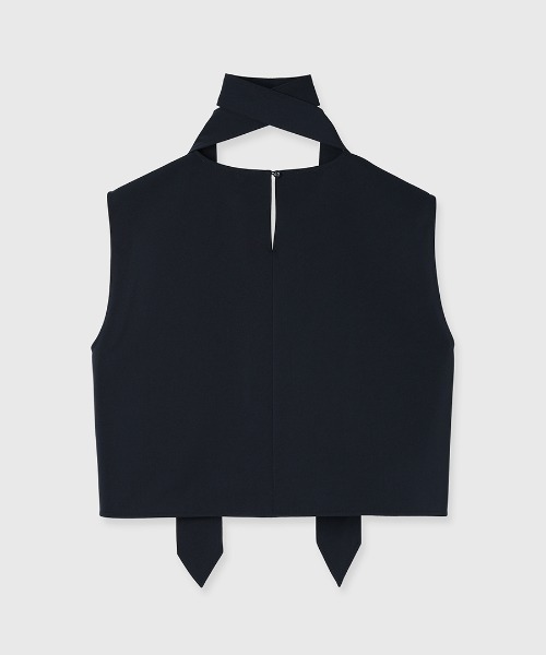 CREDONA（クレドナ） ブラウス シャツ TIE VN BLOUSE/タイブイネック 