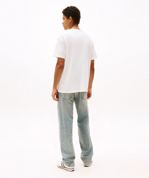 [ JEANS] リラックスペイズリーフラッグTシャツ ★大人気★ リラックスペイズリーフラッグTシャツ | トミー ジーンズ