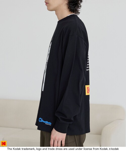 coen tシャツ 「Kodak/コダック」カメラグラフィックプリントT