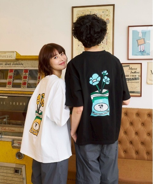 kaoyorinakami tシャツ good flower tee / グッドフラワーTシャツ