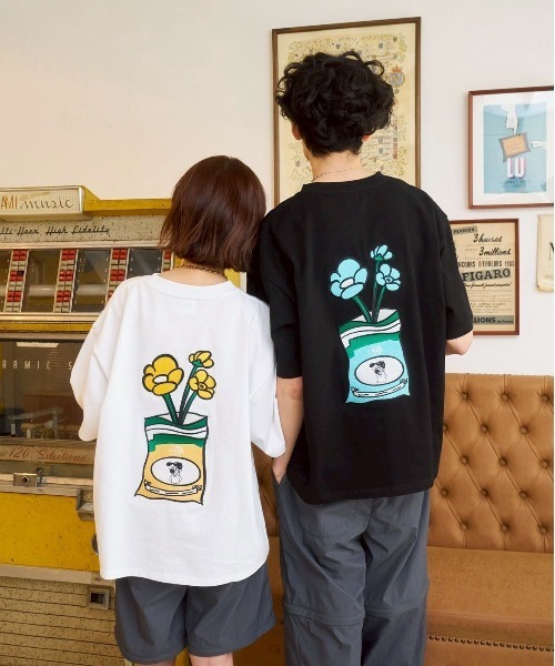 kaoyorinakami tシャツ good flower tee / グッドフラワーTシャツ