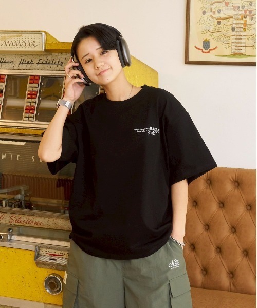 kaoyorinakami tシャツ good flower tee / グッドフラワーTシャツ