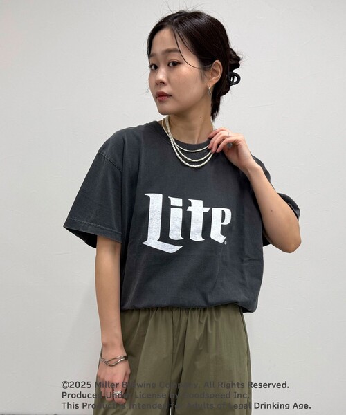 セール】【GOOD ROCK SPEED】Miller LITE ロゴ マーク 半袖 T