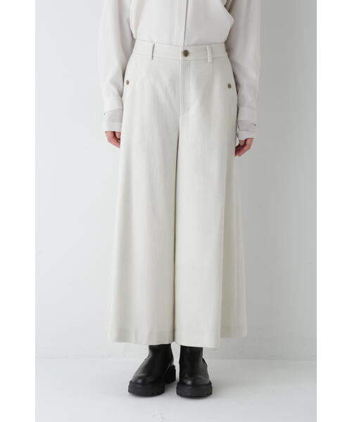 「human woman」 クロップドパンツ LARGE ネイビー レディース_画像8