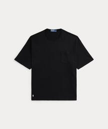 【最終価格】ラルフローレン ヘビーウェイト TシャツLブラック黒 POLO RALPH LAUREN『クラシックフィット ヘビーウェイト Tシャツ