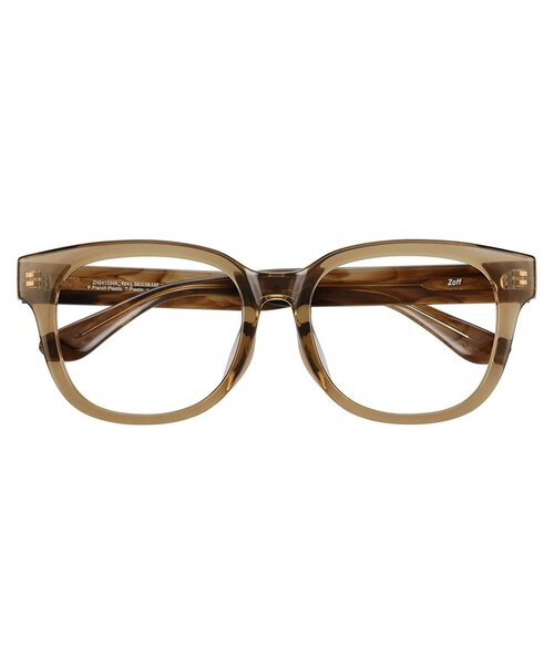 Zoff（ゾフ） 伊達メガネ メガネ 眼鏡 ウェリントン型 メガネ｜軽量