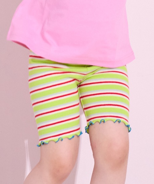MARKEY'S パンツ 先染めボーダーバイカーパンツ キッズ 子供服