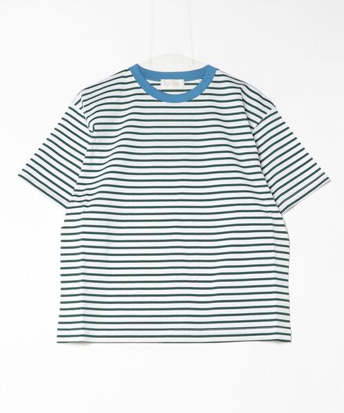 tシャツ soglia/ソリア　BASQUE JERSEY H/SLEEVE T BORDER レディース