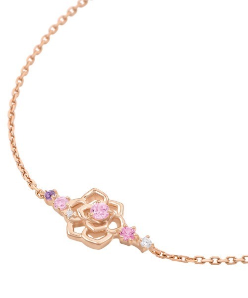 ◎【お値下げ】canel 4℃ / フラワーモチーフ / ブレスレット Canal4℃ ブレスレット シルバー フラワー レディース : ZOZOTOWN