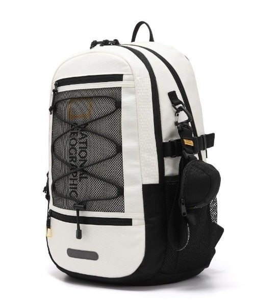 NATIONAL GEOGRAPHIC ブラックリュック ナショナルジオグラフィック デイバック リュック 「日本未発売