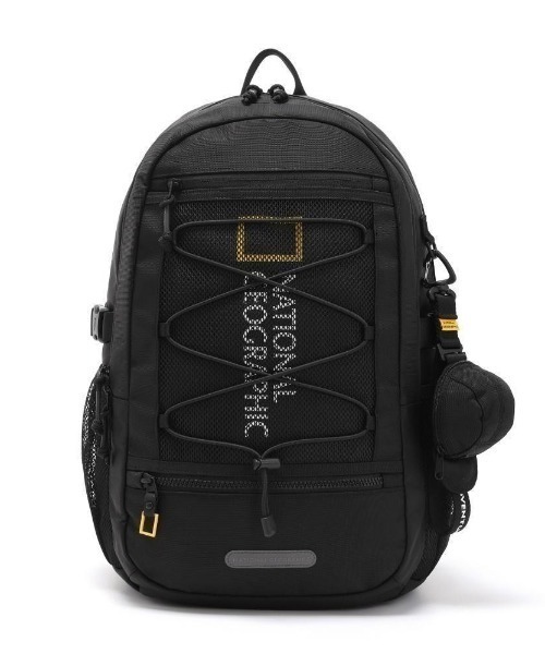 NATIONAL GEOGRAPHIC ブラックリュック ナショナルジオグラフィック デイバック リュック 「日本未発売