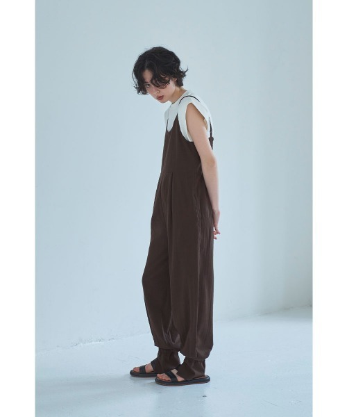 marjour（マージュール） サロペット オーバーオール HERRINGBONE