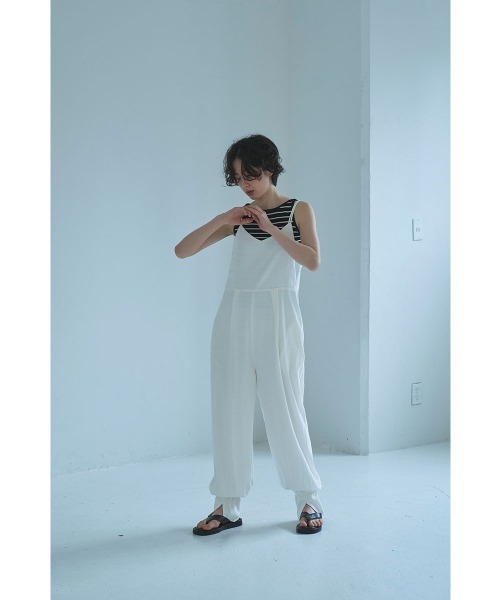 marjour（マージュール） サロペット オーバーオール HERRINGBONE