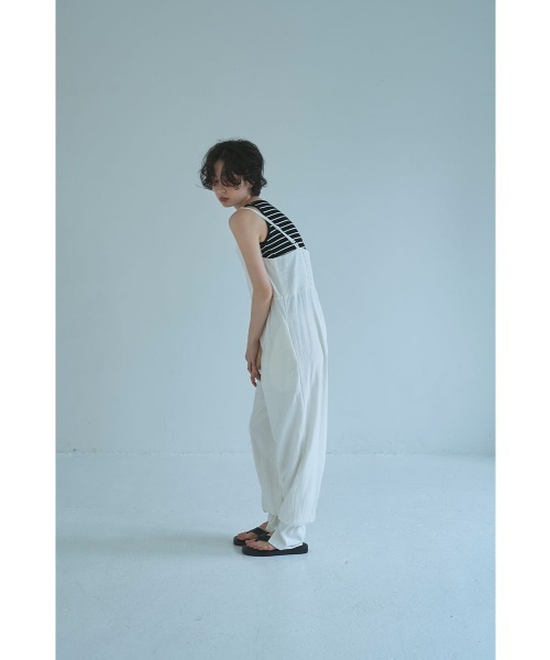 marjour（マージュール） サロペット オーバーオール HERRINGBONE
