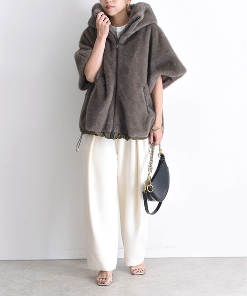 Eimee Law（エイミーロウ） ブルゾン FREE モカ レディース : ZOZOTOWN