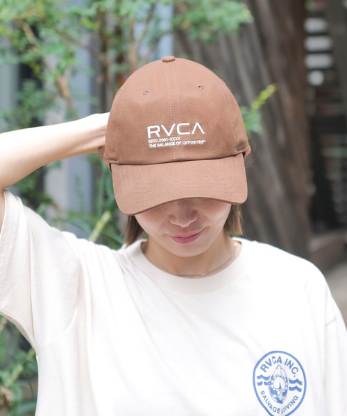 RVCA キャップ 帽子 メンズ BALANCE CREST CAP 「2025年夏モデル