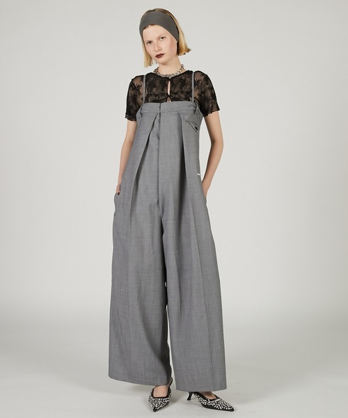 DRESSLAVE サロペット オーバーオール straight leg all in one