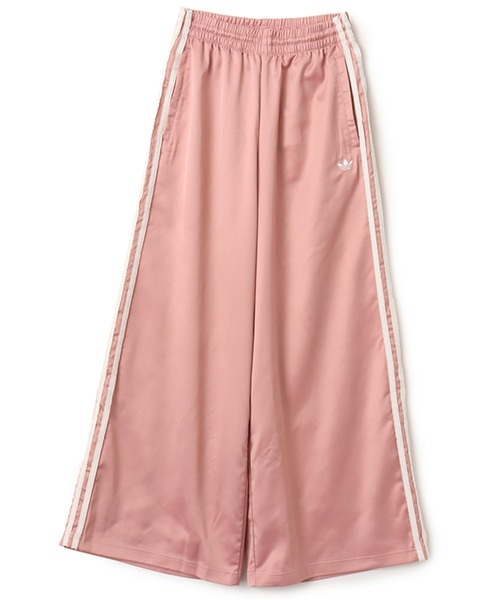 adidas パンツ SATIN WIDE LEG PANTS RUFFLE 3S / アディダス