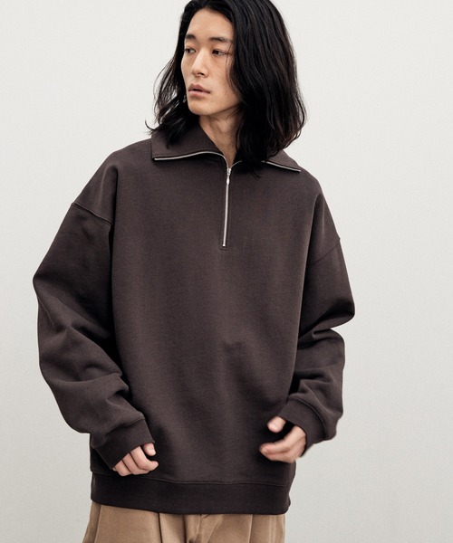 「WYM LIDNM」 スウェットカットソー M グリーン メンズ
