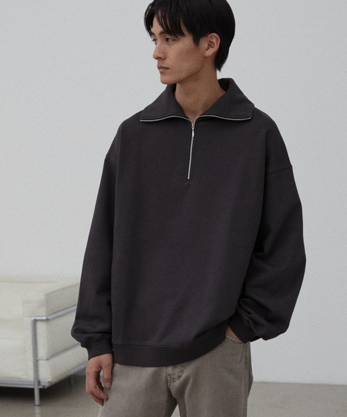 「WYM LIDNM」 スウェットカットソー M グリーン メンズ