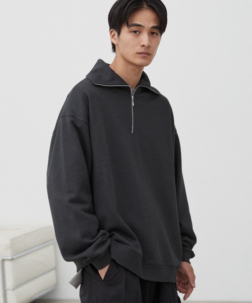 「WYM LIDNM」 スウェットカットソー M グリーン メンズ