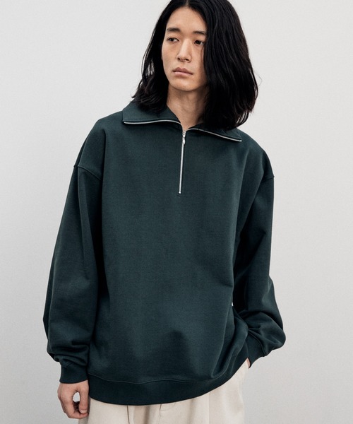 「WYM LIDNM」 スウェットカットソー M グリーン メンズ