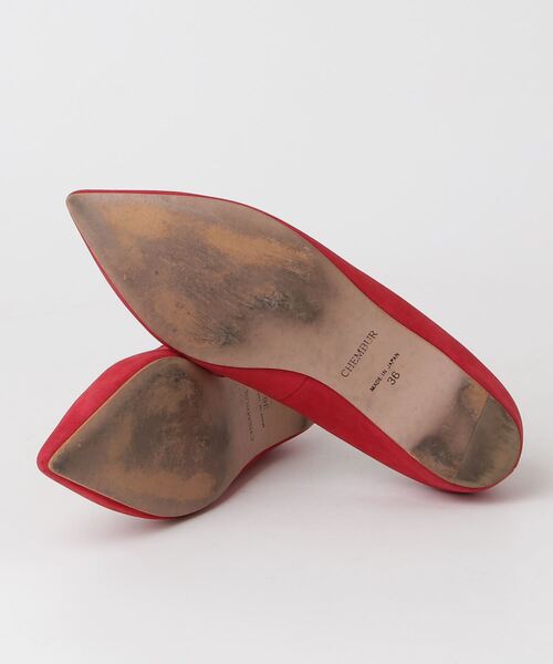 CHEMBUR 美品　フラットパンプス　TAN  36 CHEMBUR 美品 フラットパンプス TAN 36 CHEMBUR 「CHEMBUR