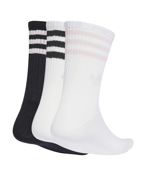 adidas（アディダス） 靴下 ウェア U 3S CREW S 3P ソックス JV7405