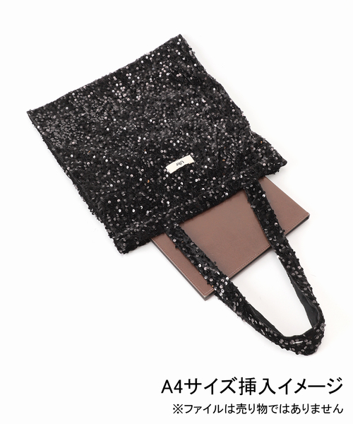Uhr トートバッグ Uhr/ウーア 別注Spangle Velour Tote