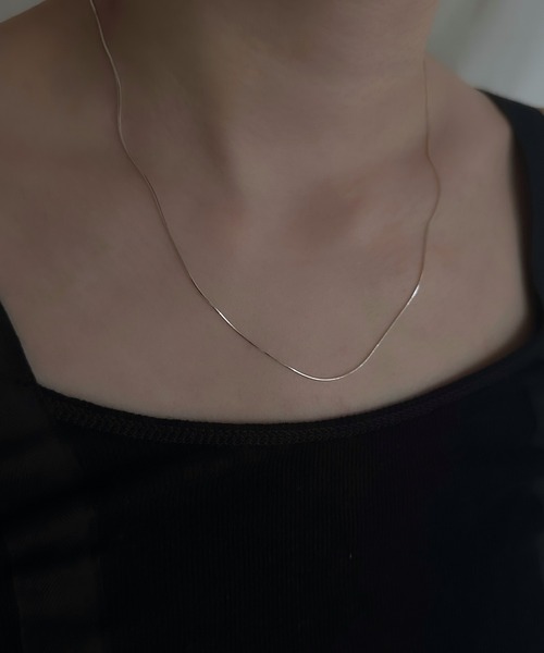 whoseA ネックレス 「silver925」SnakeChainNec/スネーク