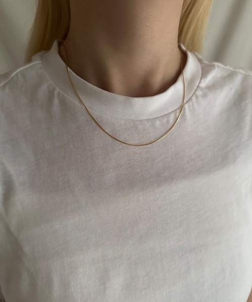 whoseA ネックレス 「silver925」SnakeChainNec/スネーク