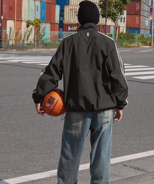 NBA ナイロンブルゾン M ブラック メンズ : ZOZOTOWN Yahoo!店 - 通販