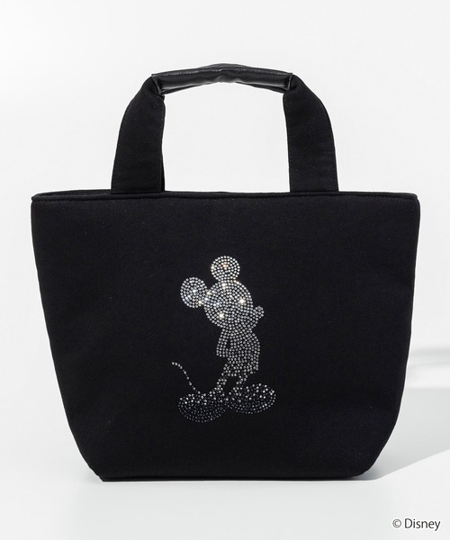 1PIU1UGUALE3RELAX ミッキーマウスラインストーンバッグ　新品 1PIU1UGUALE3 RELAX ウノピゥウノウグァーレトレ リラックス