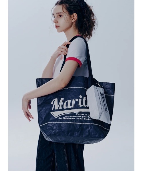 MARITHE + FRANCOIS GIRBAUD（マリテフランソワジルボー） エコバッグ