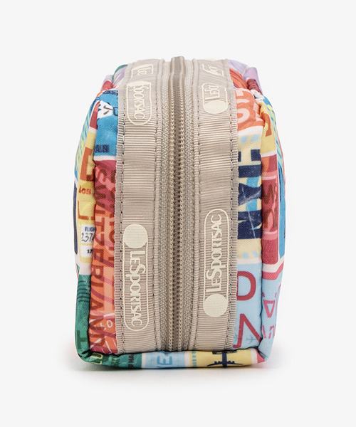 LeSportsac ポーチ RECTANGULAR COSMETIC トラベルタグズ