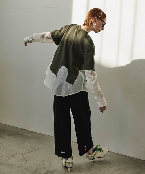 OMMO（オーエムエムオー） パンツ FRONT TUCK SEMI TAPERED PT