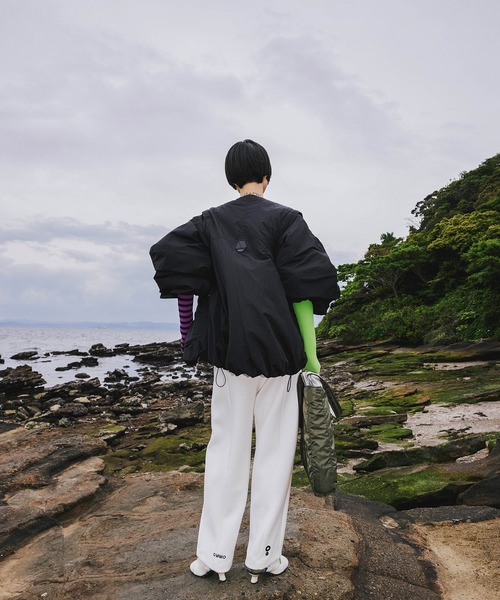 OMMO（オーエムエムオー） パンツ FRONT TUCK SEMI TAPERED PT