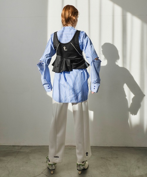 OMMO（オーエムエムオー） パンツ FRONT TUCK SEMI TAPERED PT