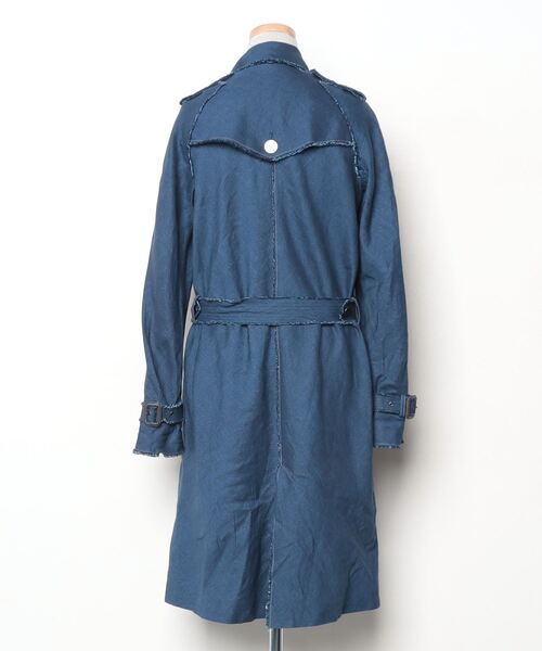 Deuxieme Classe（ドゥーズィエムクラス） トレンチコート 38 ブルー