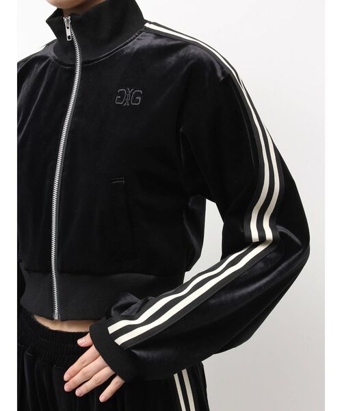 GYDA（ジェイダ） ブルゾン アウター SymmetryGYDAベロアトラック