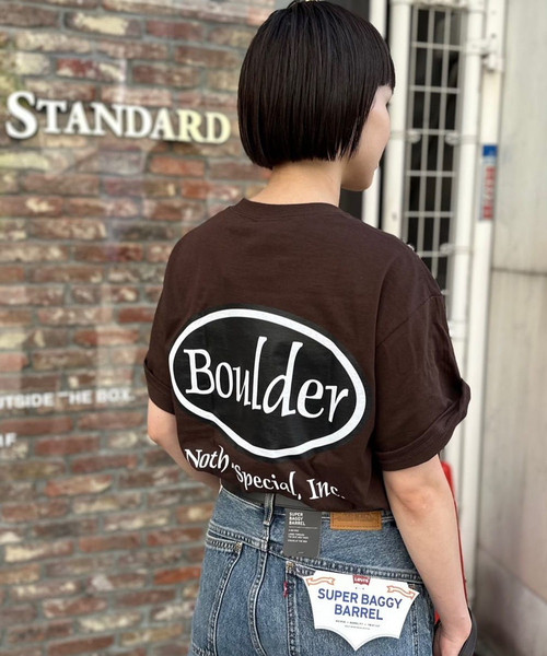 tシャツ 「NOTHIN SPECIAL/ナッシンスペシャル」BOULDER TEE レディース JOURNAL STANDARD tシャツ 「NOTHIN SPECIAL/ナッシンスペシャル
