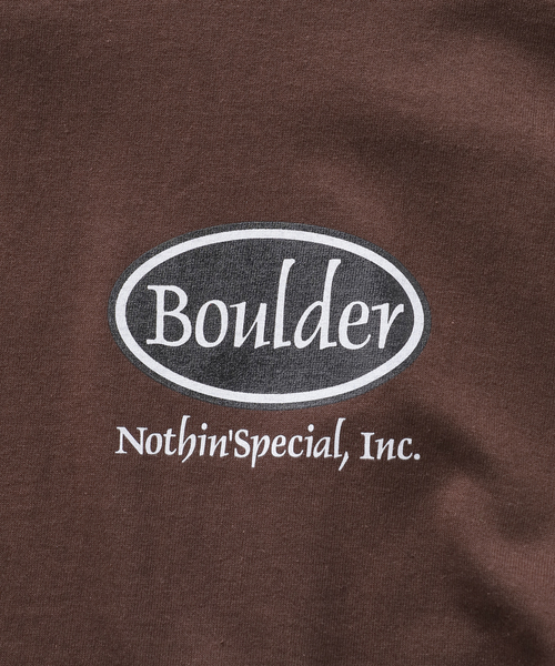 tシャツ 「NOTHIN SPECIAL/ナッシンスペシャル」BOULDER TEE レディース JOURNAL STANDARD tシャツ 「NOTHIN SPECIAL/ナッシンスペシャル