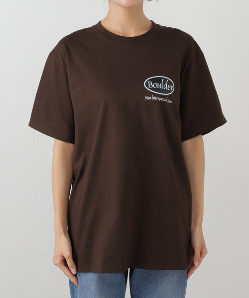 tシャツ 「NOTHIN SPECIAL/ナッシンスペシャル」BOULDER TEE レディース JOURNAL STANDARD tシャツ 「NOTHIN SPECIAL/ナッシンスペシャル