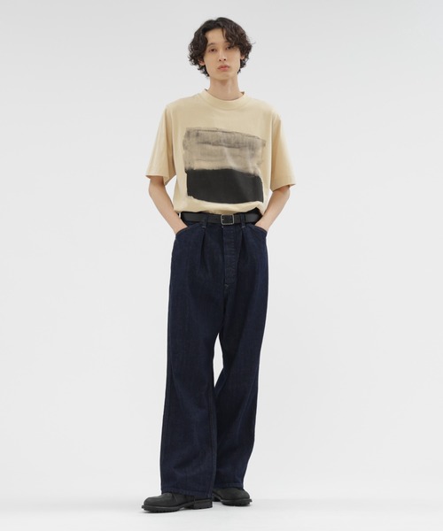 MHL.（エムエイチエル） tシャツ LIGHT ORGANIC COTTON JERSEY TOP