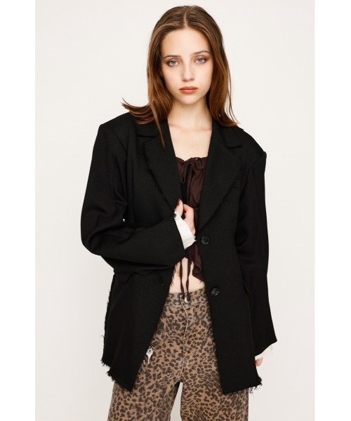 【値下げ】テーラードジャケット SLY ジャケット テーラードジャケット WAIST SHAPE CUT OUT JK