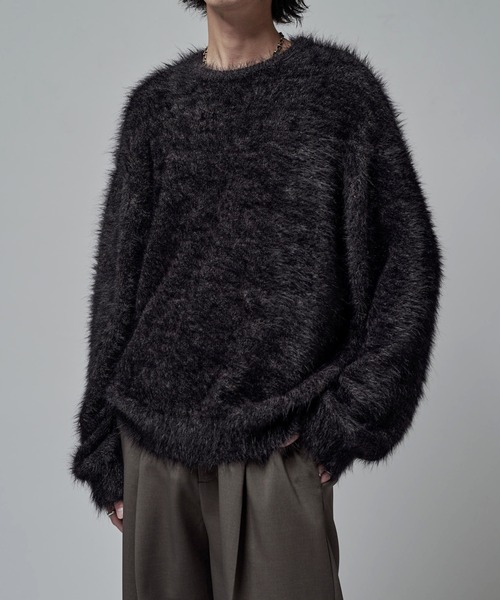 Lui's（ルイス） セーター ニット MIXシャギーニット メンズ