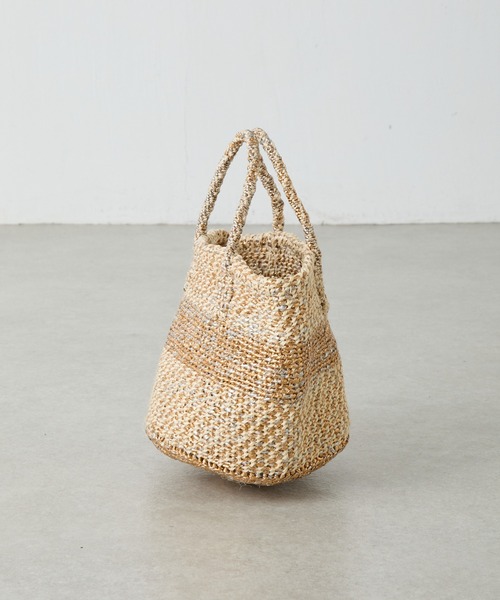 「COLLAGE GALLARDAGALANTE」 かごバッグ FREE ゴールド レディース_画像3