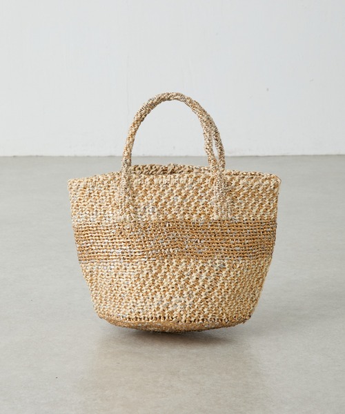 「COLLAGE GALLARDAGALANTE」 かごバッグ FREE ゴールド レディース_画像4