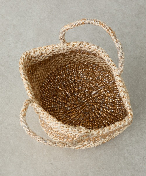 「COLLAGE GALLARDAGALANTE」 かごバッグ FREE ゴールド レディース_画像6